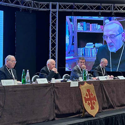 Sessione plenaria di inizio la #Consulta2023 dell’Ordine del Santo Sepolcro.