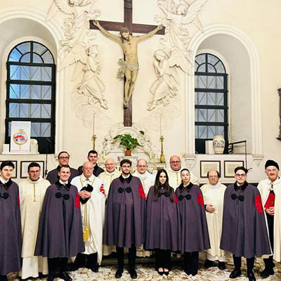 Primo incontro formativo destinato agli Scudieri e alle Scudiere a cura del Gran Priore S.E. Rev.ma Monsignor Beniamino Depalma.