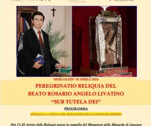 Sezione di Cosenza – Presentazione del libro sul Beato Livatino e Celebrazione Eucaristica presso il Santuario di Paola.