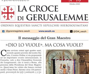 È online il fascicolo n. 70 de “La Croce di Gerusalemme”, newsletter trimestrale del Gran Magistero